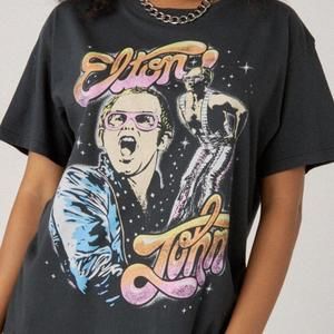 Elton John On Stage Shirt, Singer Shirt, Unisex T-Shirts